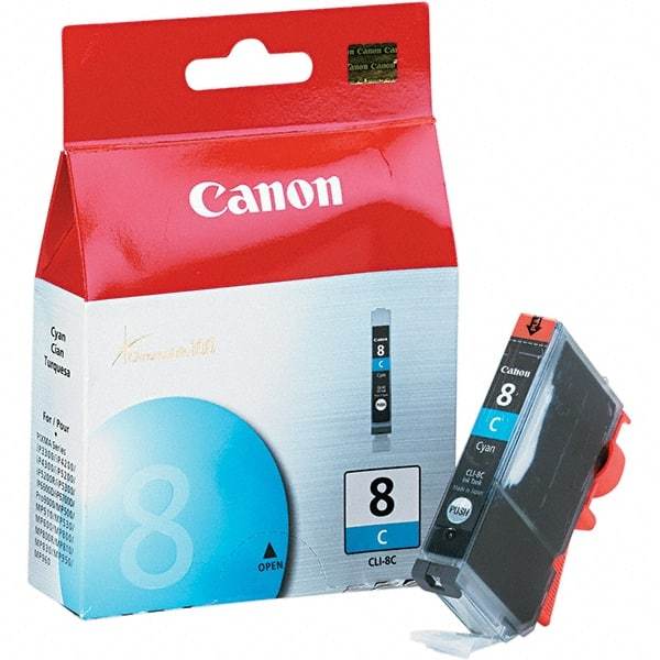 Canon - Cyan Ink Cartridge - Use with Canon PIXMA iP1700, JX200, JX210P, MP150, MP160, MP170, MP180, MP450, MP460, MX300, MX310 - Eagle Tool & Supply