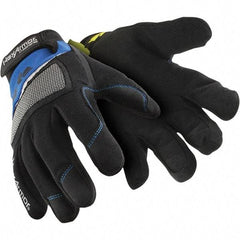 HexArmor - Size 2XS (5) Cut Resistant Work Gloves - For Mechanic's & Lifting, Palm Coated, Hook & Loop Cuff, Full Fingered, Black, Paired - Eagle Tool & Supply