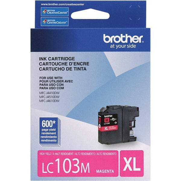 Brother - Magenta Ink Cartridge - Use with Brother DCP-J152W, MFC-J245, J285DW, J4310DW, J4410DW, J450DW, J4510DW, J4610DW, J470DW, J4710DW, J475DW, J650DW, J6520DW, J6720DW, J6920DW, J870DW, J875DW - Eagle Tool & Supply