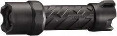 Coast Cutlery - White LED Bulb, 250 Lumens, Industrial/Tactical Flashlight - Black Stainless Steel Body, 3 AAA Batteries Included - Eagle Tool & Supply