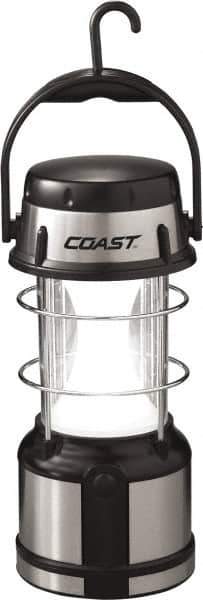 Coast Cutlery - White, Red LED Bulb, 460 Lumens, Industrial/Tactical Flashlight - Black Aluminum Body, 0 D Batteries Not Included - Eagle Tool & Supply