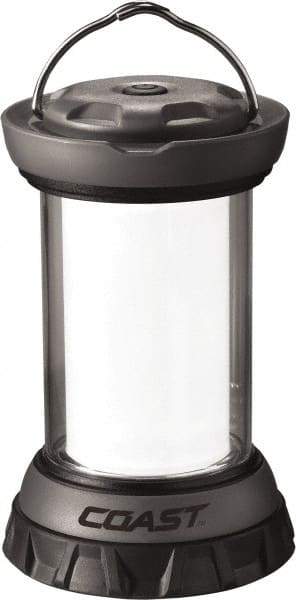 Coast Cutlery - White, Red LED Bulb, 168 Lumens, Spotlight/Lantern Flashlight - Silver Plastic Body, 0 AA Batteries Not Included - Eagle Tool & Supply