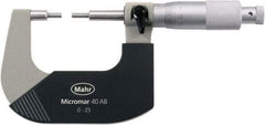Mahr - Spline Micrometers Operation Type: Mechanical Minimum Measurement (Decimal Inch): 3.0000 - Eagle Tool & Supply