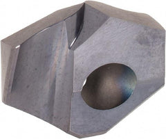 Hertel - Series HMD, 39/64" Diam Grade HC125MD 140° Replaceable Drill Tip - Carbide, TiAlN Finish - Eagle Tool & Supply