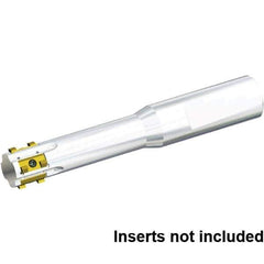 Kennametal - Cylindrical Connection, 18.87mm Cutting Width, 51.95mm Max Depth of Cut, Indexable Slotting Cutter - KGEM Toolholder, KGIP0125N0189GD Insert - Eagle Tool & Supply