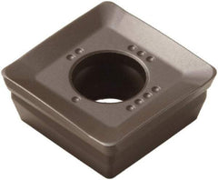 Seco - SONX120508 M12 Grade MP1500 Carbide Milling Insert - TiCN/Al2O3 Finish, 0.203" Thick, 1/2" Inscribed Circle, 0.031" Corner Radius - Eagle Tool & Supply