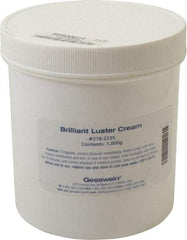 Made in USA - 1,000 g Polishing Compound - Use on Aluminum, Brass, Bronze, Chrome & Steel - Eagle Tool & Supply