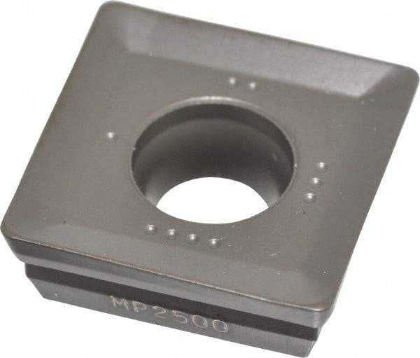 Seco - SONX150508 M14 Grade MP2500 Carbide Milling Insert - TiCN/Al2O3 Finish, 0.219" Thick, 5/8" Inscribed Circle, 0.031" Corner Radius - Eagle Tool & Supply