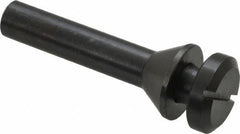 Value Collection - 3/8" Hole, Screw Lock Wheel Mandrel - 2" OAL, 1/2" Max Wheel Width, 3/8" Shank Diam - Eagle Tool & Supply