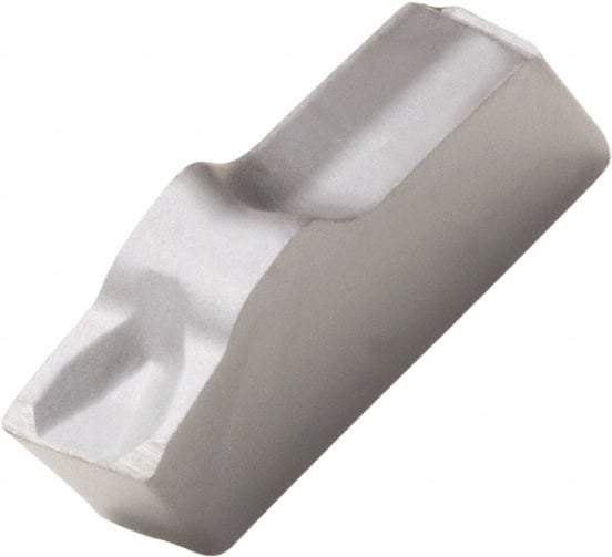 Seco - 150.1016 16 HX Grade, 0.161" Cutting Width, Carbide Cutoff Insert - 6° Right Hand Lead Angle, 0.009" Cnr Rad, Single End - Eagle Tool & Supply
