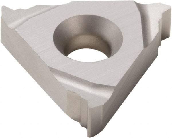 Seco - 16ER External Right Hand ISO Laydown Threading Insert - Grade H15, Uncoated Coated Carbide, 9.53mm Inscribed Circle - Eagle Tool & Supply