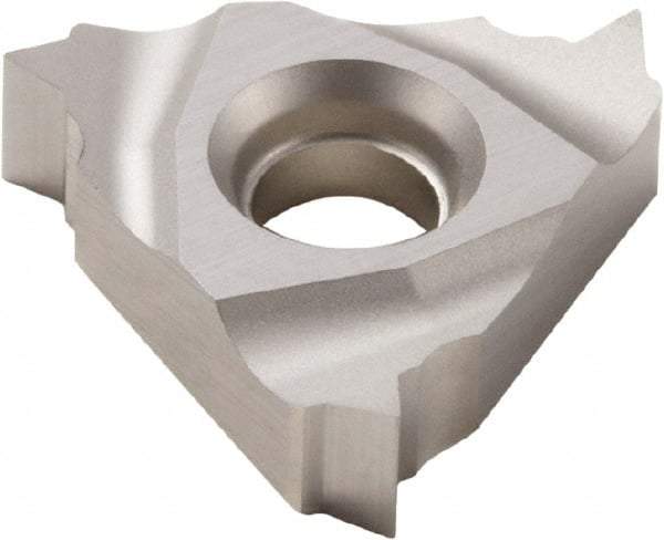 Seco - 16NR Internal Right Hand 11.5 NPT Laydown Threading Insert - Grade H15, Uncoated Coated Carbide, 9.53mm Inscribed Circle - Eagle Tool & Supply