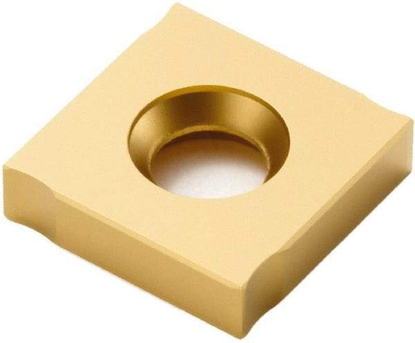 Seco - 335.191207 MD09 Grade T25M Carbide Milling Insert - TiCN/TiC/TiCN/TiN Finish, 0.276" Thick, 1/2" Inscribed Circle - Eagle Tool & Supply