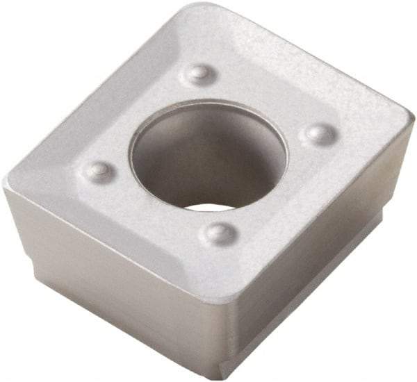 Seco - ACET150612 M14 Grade HX Carbide Milling Insert - Uncoated, 1/4" Thick, 0.047" Corner Radius - Eagle Tool & Supply