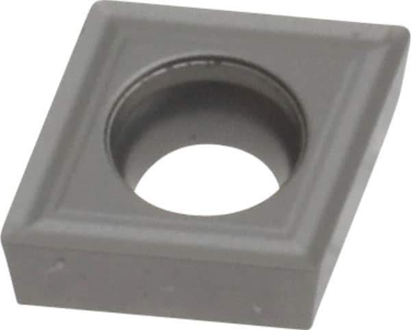 Seco - CCMT21.50.5 F2 Grade HX Carbide Turning Insert - Uncoated, 80° Diamond, 1/4" Inscr Circle, 3/32" Thick, 0.0078" Corner Radius - Eagle Tool & Supply