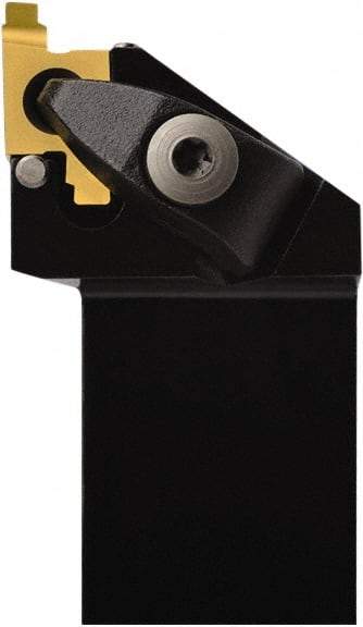 Seco - CE, External, Right Hand, 0.4" Max Depth of Cut, 0.3 to 0.4" Groove Width, Indexable Grooving Tool Holder - 26EAR, 26ER Insert Compatibility, 1-1/2" Shank Height, 1-1/2" Shank Width, 6" OAL - Eagle Tool & Supply