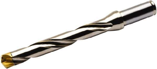 Seco - 20 to 21.99mm Diam, 7xD, 175mm Max Depth, 25mm Shank Diam, 188.5mm Flute, 264.5mm OAL, Replaceable Tip Drill - SD107 Toolholder, Series Crownloc - Eagle Tool & Supply
