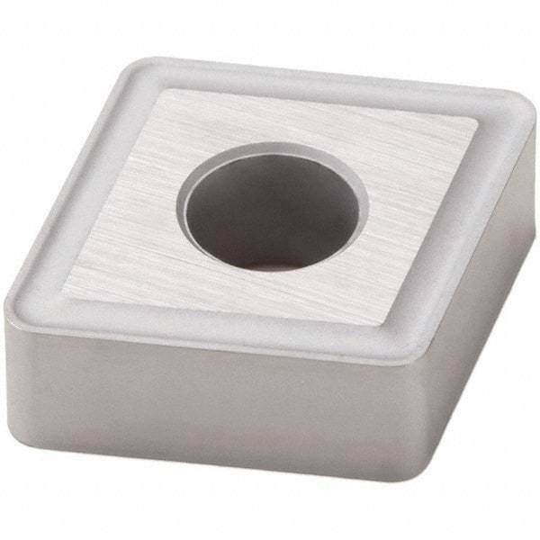 Seco - CNMG644 MR4(-48) Grade 883 Carbide Turning Insert - Uncoated, 80° Diamond, 3/4" Inscr Circle, 1/4" Thick, 1/16" Corner Radius - Eagle Tool & Supply