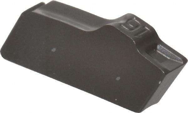 Seco - 150.102.0 16 T350M Grade, 0.078" Cutting Width, Carbide Cutoff Insert - 0° Neutral Lead Angle, 0.006" Cnr Rad, TiCN/Al2O3 Coated, Single End - Eagle Tool & Supply