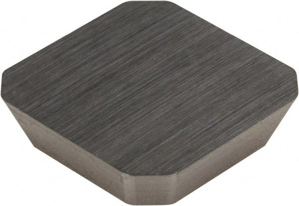 Seco - SEAN1203 E12 Grade HX Carbide Milling Insert - Uncoated, 1/8" Thick, 1/2" Inscribed Circle, 1/16" Corner Radius - Eagle Tool & Supply