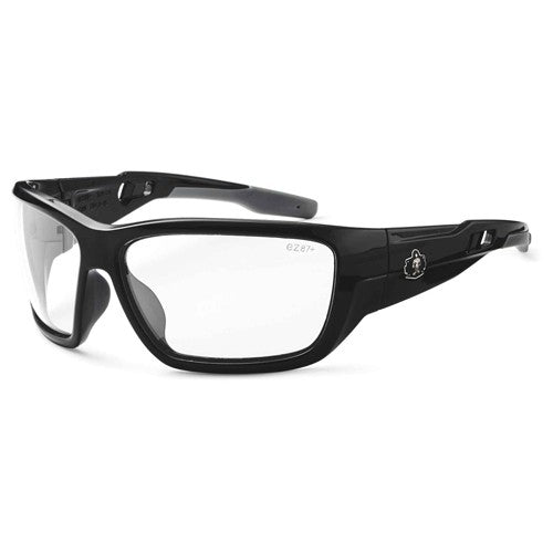 Baldr Clear Lens Black Safety Glasses - Eagle Tool & Supply
