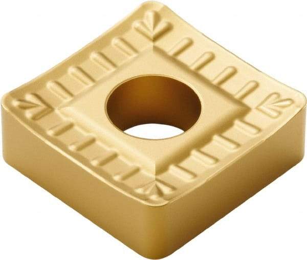 Seco - SNMM644 R4 Grade TP40 Carbide Turning Insert - TiC/TiCN/TiN Finish, 90° Square, 3/4" Inscr Circle, 1/4" Thick, 1/16" Corner Radius - Eagle Tool & Supply