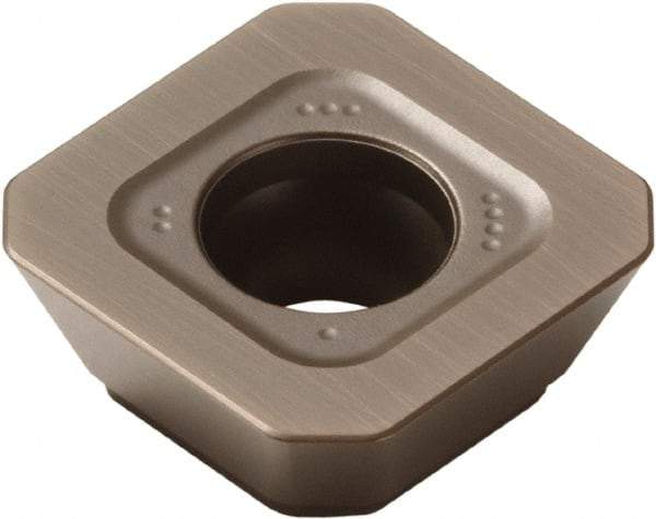 Seco - SEMX1204 MD19 Grade MK1500 Carbide Milling Insert - TiCN/Al2O3 Finish, 0.187" Thick, 1/2" Inscribed Circle - Eagle Tool & Supply