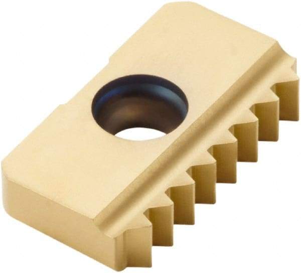 Seco - 215mm Pitch, Internal Thread, ISO Standard, 13NMS CP500 Grade Thread Mill Insert - Carbide, TiAlN/TiN Coating - Eagle Tool & Supply