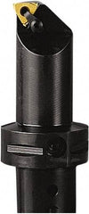 Seco - Internal Thread, Right Hand Cut, 62.99mm Shank Width x 62.99mm Shank Height Indexable Threading Toolholder - 181.99mm OAL, 27NR Insert Compatibility, CN Toolholder, Series Snap Tap - Eagle Tool & Supply