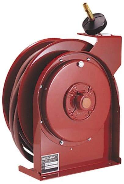 Reelcraft - 17' Spring Retractable Hose Reel - 300 psi, Hose Included - Eagle Tool & Supply