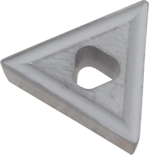 Seco - TPMM2.521 46 Grade 883 Carbide Turning Insert - Uncoated, 60° Triangle, 5/16" Inscr Circle, 1/8" Thick, 1/64" Corner Radius - Eagle Tool & Supply