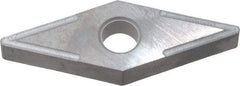 Seco - VNMG432 MR4(-48) Grade 883 Carbide Turning Insert - Uncoated, 35° Diamond, 1/2" Inscr Circle, 3/16" Thick, 1/32" Corner Radius - Eagle Tool & Supply