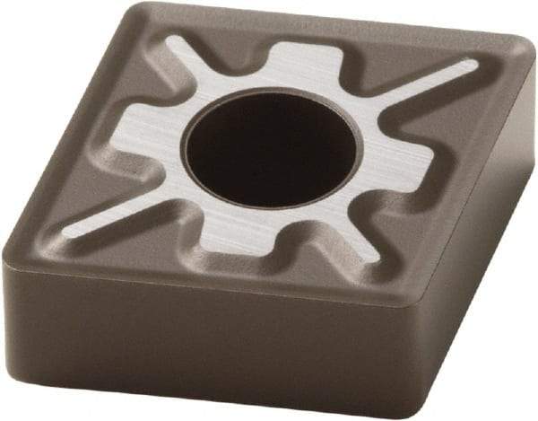 Seco - TNMG432 MR7 Grade TP3501 Carbide Turning Insert - TiCN/Al2O3 Finish, 60° Triangle, 1/2" Inscr Circle, 3/16" Thick, 1/32" Corner Radius - Eagle Tool & Supply