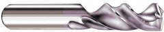 SGS - #7 145° Spiral Flute Solid Carbide Screw Machine Drill Bit - Eagle Tool & Supply