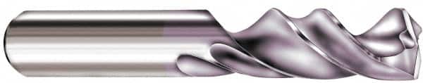 SGS - 0.272" 145° Spiral Flute Solid Carbide Screw Machine Drill Bit - Eagle Tool & Supply