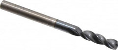 SGS - Letter E (1/4) 145° Spiral Flute Solid Carbide Screw Machine Drill Bit - Eagle Tool & Supply