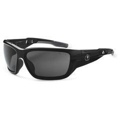 Baldr Smoke Lens Black Safety Glasses - Eagle Tool & Supply