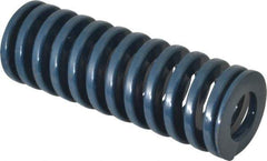 Dayton Lamina - 1-1/4" Hole Diam, 5/8" Rod Diam, 3-1/2" Free Length, Blue Die Spring - 34.2 Lb Max Deflection, 1.31" Max Deflection, Medium Duty - Eagle Tool & Supply