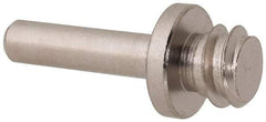 Weiler - 1/4" Max Diam, Abrasive Disc Mandrel - For Abrasive Discs - Eagle Tool & Supply