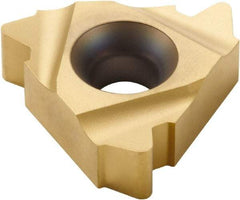 Seco - 22NR Internal Right Hand 5 API V 0.040 Laydown Threading Insert - Grade CP500, TiAlN/TiN Coated Carbide, 12.7mm Inscribed Circle - Eagle Tool & Supply