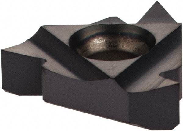 Iscar - 16IR Internal Right Hand 48-8 TPI Partial Profile 60° Laydown Threading Insert - Grade IC908, TiAlN Coated Carbide, 3/8" Inscribed Circle - Eagle Tool & Supply