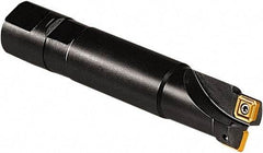 Seco - 42mm Cut Diam, 11mm Max Depth of Cut, 32mm Shank Diam, Indexable Square Shoulder End Mill - Weldon Shank, 90° Lead Angle, Through Coolant - Eagle Tool & Supply