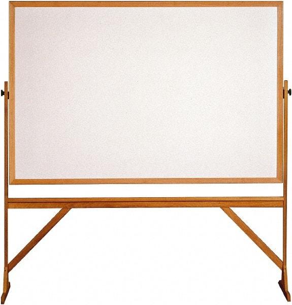 Ghent - 78" High x 77" Wide Reversible Dry Erase Board - Acrylate, 23-1/2" Deep - Eagle Tool & Supply