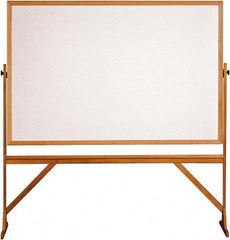 Ghent - 78" High x 77" Wide Reversible Dry Erase Board - Acrylate, 23-1/2" Deep - Eagle Tool & Supply