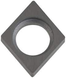 Seco - 7/16" Inscribed Circle, Diamond (Shape) Turning Shim for Indexables - 1/8" Thick, CCMM12 Shim Style, Negative Rake - Eagle Tool & Supply