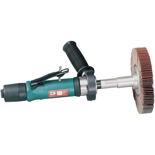 Dynabrade - 0.7 hp, 3,400 RPM Finishing Sander - 34.5 CFM Air Consumption, 6.21 bar Air Pressure, 1/4 NPT Inlet - Eagle Tool & Supply