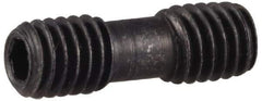 Seco - Differential Screw for Indexables - 3/8-24 Thread, Industry Std XNS-610, For Use with Clamps - Eagle Tool & Supply