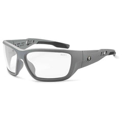 Baldr Clear Lens Matte Gray Safety Glasses - Eagle Tool & Supply