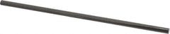 Pacific Bearing - 3/8" Diam, 1' Long, 6061-T6 Ceramic Coated Aluminum Feather Round Linear Shafting - 70C Hardness - Eagle Tool & Supply