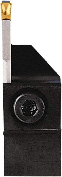 Seco - Tool Block Style 150.10, 15mm Blade Height, Indexable Cutoff Blade Tool Block - 5/8" Shank Height, 5/8" Shank Width - Eagle Tool & Supply